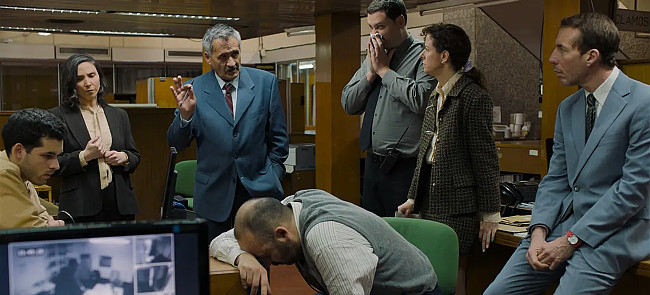 the bank staff